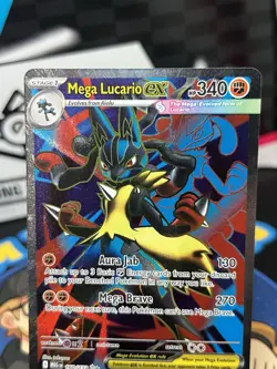 Mega Lucario EX 160/132 Ultra Rare – Mega Evolution Pokemon TCG - Image 2