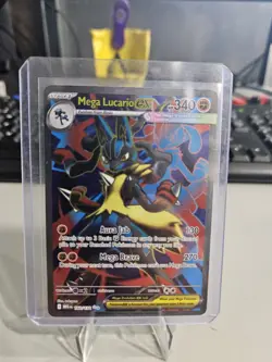 Pokemon TCG Mega Lucario ex Mega Evolution 160/132 Holo Ultra Rare - Image 1