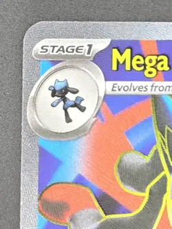 Pokemon TCG Mega Evolution Mega Lucario EX 160/132 Ultra Rare Card - Image 2