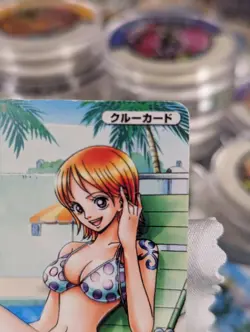 One Piece One Py Berry Match IC Nami Bikini Card Swimsuit Holo C013 MP Dent - Image 3