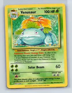 Trading Card Game Classic #003/034 Venusaur - Image 1