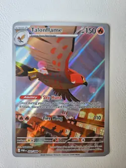 Talonflame 91/88 Illustration Rare Holo Card - Pokemon Perfect Order - Image 1