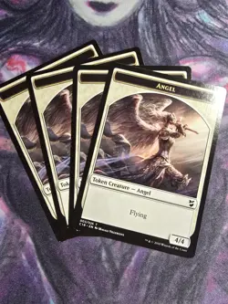 Angel Soldier Double-Sided Token Commander 2018 Regular - Image 1