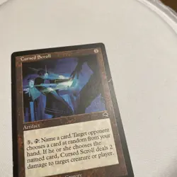 MTG Cursed Scroll Tempest HP - Image 4