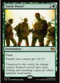 Turtle Power! 135 MTG NM - Teenage Mutant Ninja Turtles - Image 1