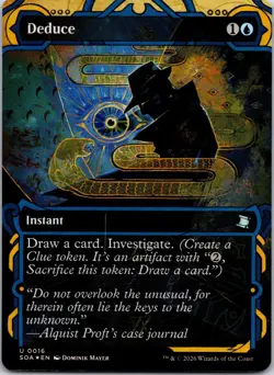 Deduce 16 Secrets of Strixhaven: Mystical Archive Magic: The Gathering Foil NM - Image 1