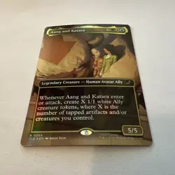 Aang and Katara (Borderless) Avatar: The Last Airbender: Eternal-Legal Foil - Image 2