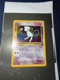 🔥Pokemon Mew TCG Black Star Promo Holo Rare 9/53 WOTC - LP/NM 1999-2000 - Image 1