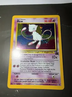 🔥Pokemon Mew TCG Black Star Promo Holo Rare 9/53 WOTC - LP/NM 1999-2000 - Image 2