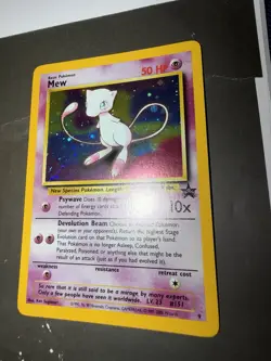 🔥Pokemon Mew TCG Black Star Promo Holo Rare 9/53 WOTC - LP/NM 1999-2000 - Image 4