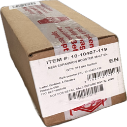 Sealed Case: 6 X Pokemon TCG: Mega Evolution Chaos Rising - Booster Boxes - Image 1