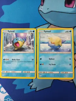 Spheal 49/236 + 50/236 - Pokemon Cosmic Eclipse, English - Image 1