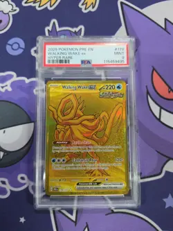 Pokemon Walking Wake ex Prismatic Evolutions Hyper Rare #178 PSA 9 - Image 2