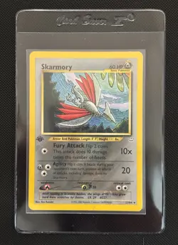 Skarmory Neo Revelation 23/64 1st Edition Holo Rare Pokemon TCG English 2000 - Image 1