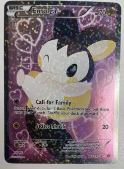 Emolga RC23/RC25 Legendary Treasures: Radiant Collection Holo Pokemon Card RC23 - Image 1