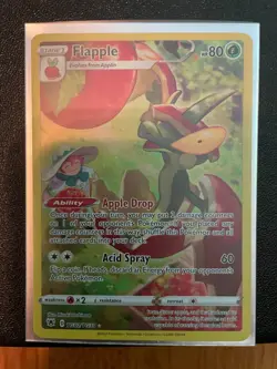 Pokemon TCG Flapple Sword & Shield - Astral Radiance TG02/TG30 Holo Rare - Image 1