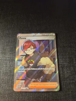 Pokemon TCG Penny 252/198 SV01 Ultra Rare Full Art Holo EN - Image 1
