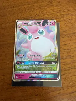 Wigglytuff GX 42/68 Holo GX Rare Hidden Fates Pokemon Near Mint - Image 1