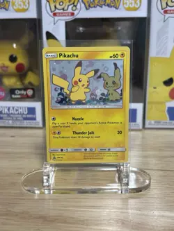 Pokemon TCG Pikachu SM162 Black Star Promo Holo NM English 2019 - Image 1