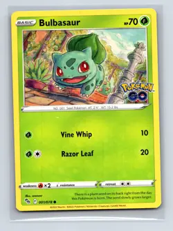 Pokemon GO #001/078 Bulbasaur - Image 1
