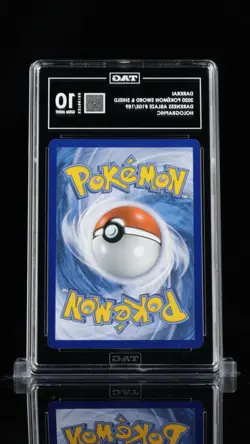 DARKRAI (COSMOS HOLO) - 2020 POKEMON SWSH #105/189 DARKNESS ABLAZE [TAG 10] - Image 2