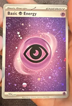 Psychic Energy 005 Holo ENGLISH - Pokemon 151 NM/M- 3 SWIRLS - Image 1