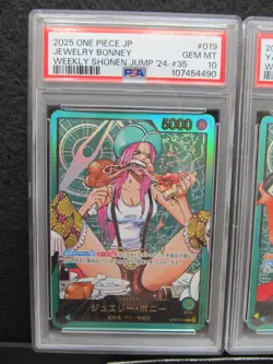 PSA 10 Set| One Piece Card Promo Bonney Yamato OP07-019 OP06-022 Shonen Jump S - Image 3