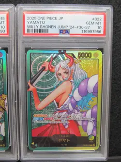 PSA 10 Set| One Piece Card Promo Bonney Yamato OP07-019 OP06-022 Shonen Jump S - Image 5