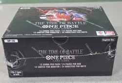 One Piece Card Game – OP-16 The Time of Battle Booster Box (Sealed, English) - Image 2