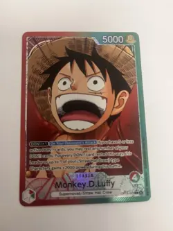 Monkey.D.Luffy (001) (Alternate Art) OP13-001 Carrying On His Will Foil - Image 1