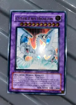 Cyber End Dragon CRV-EN036 Ultimate Rare 1st Edition NM Yu-Gi-Oh! EU Print NM - Image 4