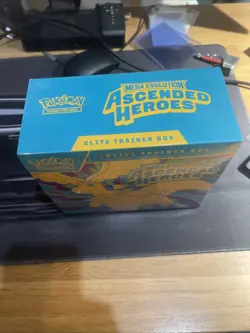 Pokemon TCG: Mega Evolution Ascended Heroes Elite Trainer Box (ETB) New & Sealed - Image 3
