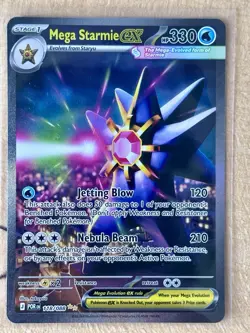 Pokemon TCG Perfect Order Mega Starmie ex SIR 118/088 NM Pack Fresh - Image 1