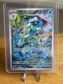 Pokemon TCG Frogadier 089/086 Me04: Chaos Rising - NM - Image 1