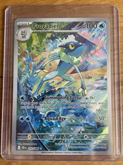 Pokemon TCG Frogadier 089/086 Me04: Chaos Rising - NM - Image 2