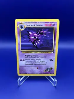 Pokemon Sabrina's Haunter 58/132 Gym Challenge Uncommon English - Image 2