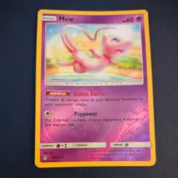 Mew 76/214 Sm-Unbroken Bonds Reverse Holo Pokemon Card - Image 1