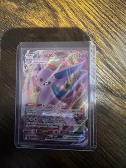 Espeon VMAX 065/203 Full Art Ultra Rare Pokemon Card Evolving Skies - Image 1