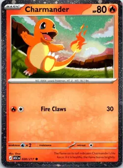 Charmander - (Cosmos Holo) Holo Common Miscellaneous Cards & Products 020/217 NM - Image 1