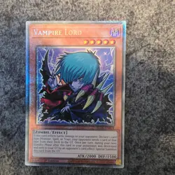 BLGG-EN004 Vampire Lord Starlight Rare YuGiOh - Image 1