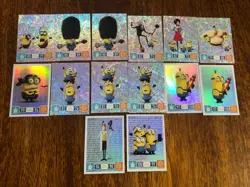 12 minions shiny holo cards includes 2 x Limited edition cards LE1 and LE6 - Image 1
