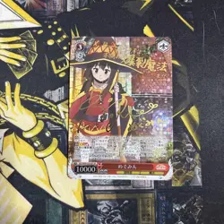 Konosuba Trading Card Megumin SP Sign Weiss Schwarz Rare Good - Image 1