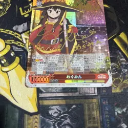 Konosuba Trading Card Megumin SP Sign Weiss Schwarz Rare Good - Image 3