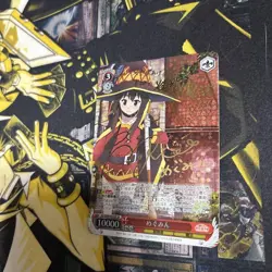 Konosuba Trading Card Megumin SP Sign Weiss Schwarz Rare Good - Image 5