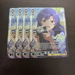 Weiss Schwarz Chihaya Kisaragi Blue Bird BNP Ultra Rare Individual Card - Image 1
