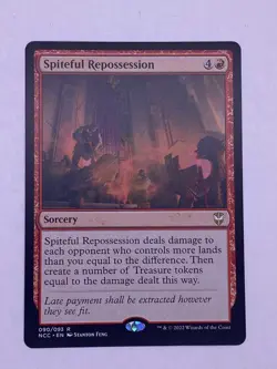 MTG Spiteful Repossession Commander: Streets of New Capenna Regular - Image 1