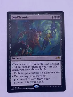 MTG Soul Transfer Kamigawa: Neon Dynasty Regular - Image 1