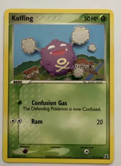 Koffing 72/113 EX Delta Species 2005 Common Pokemon Trading Card - Image 2