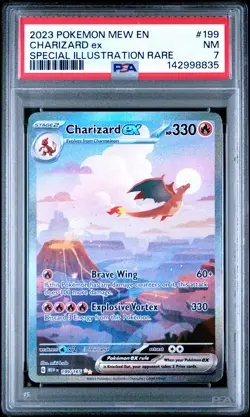 2023 Pokemon SV 151 199 Charizard EX PSA 7 142998835 - Image 1