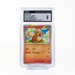2023 Pokemon Growlithe My First Battle Deck - Charmander Deck - CGC 9 Mint - Image 1